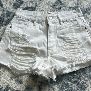 ADORABLE pacsun jean shorts high rise